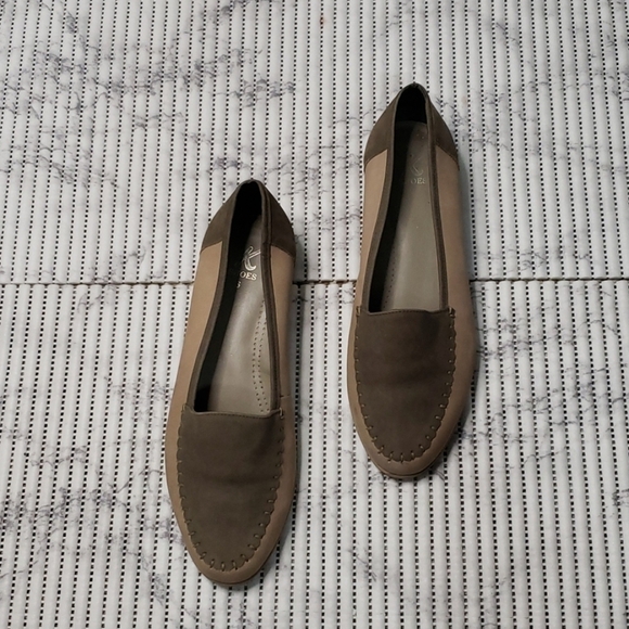 K Shoes Women Handmade Suede Loafers Shoes Size 6 - Picture 1 of 5